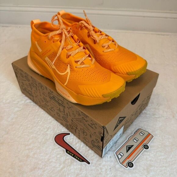 RARE NIB NIKE ZOOMX ZEGAMA TRAIL SUNDIAL/MELON TINT DH0625-701 Men 10.5 Women 12 main image 11